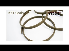 2024 PTFE Guide Rings KZT Wear Ring Σφραγίδες σκόνης για εξορυκτικούς μηχανισμούς Καφέ Κατασκευαστικά έργα